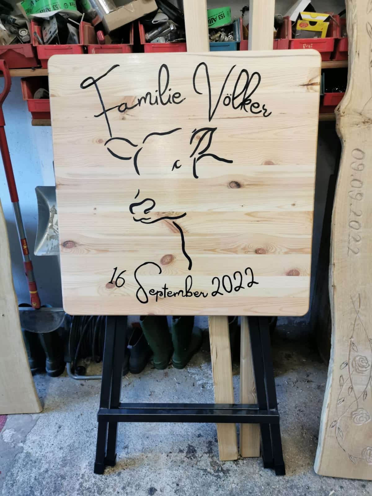 Stehtisch personalisiert – Bild 8