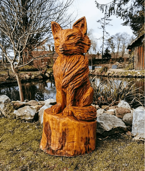 Fuchs aus Holz