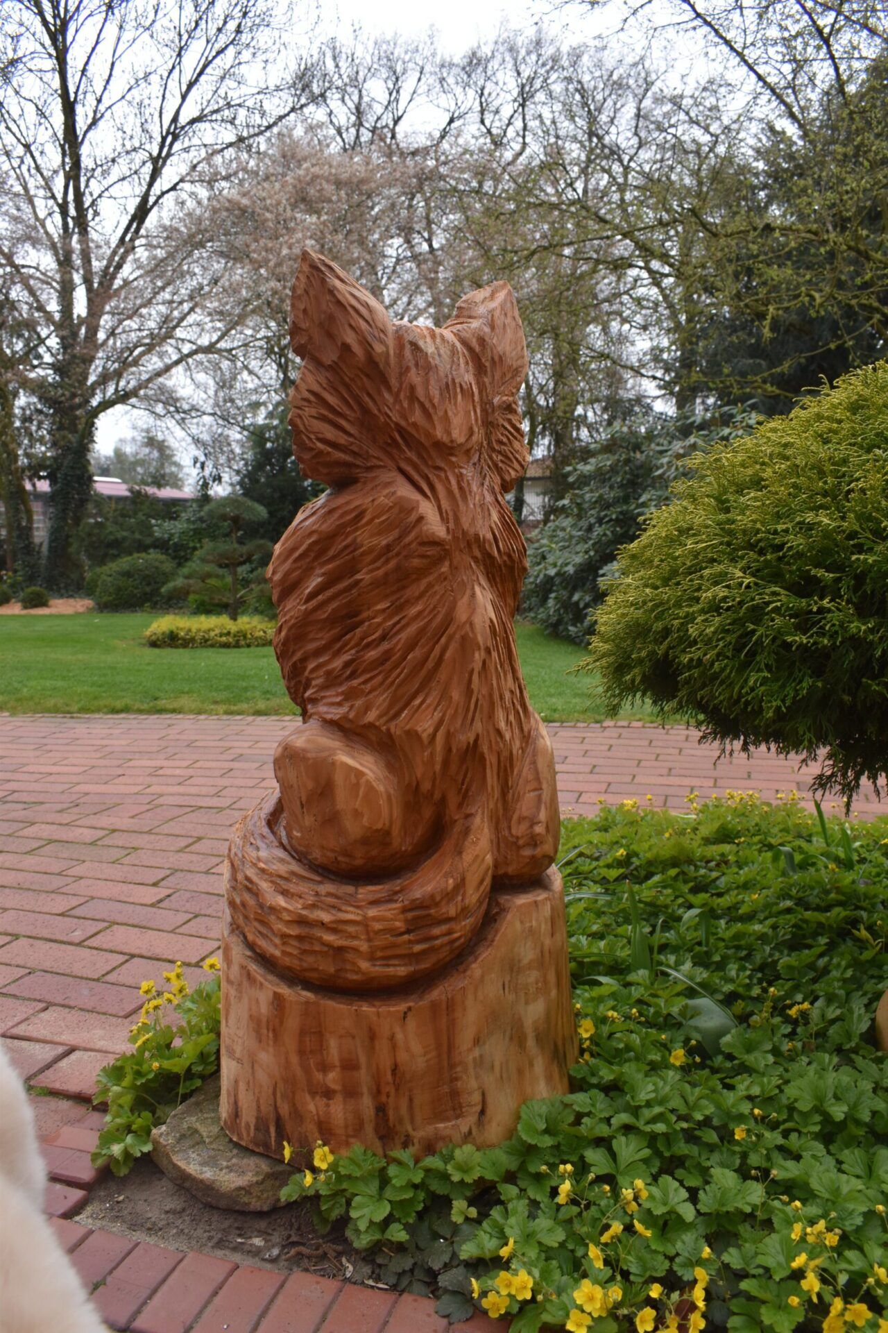 Fuchs aus Holz – Bild 2