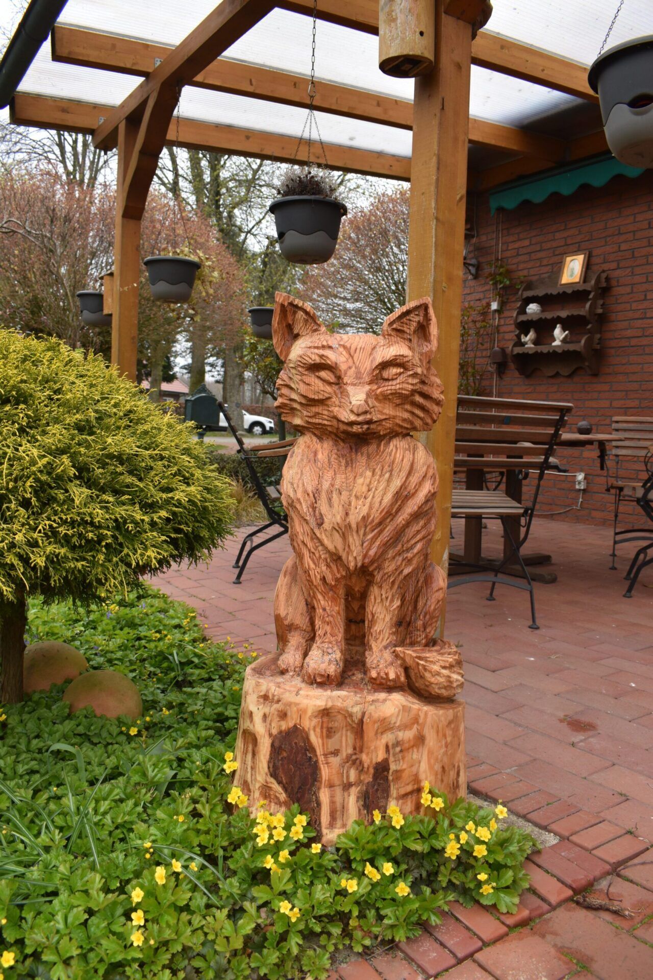 Fuchs aus Holz – Bild 3